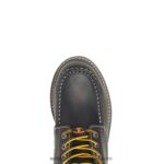 ⁦رجال i-90 durashocks moc-toe كاربونماكس 6 "التمهيد العمل X000RZ146 Wolverine أسود / أبيض⁩ - الصورة ⁦5⁩