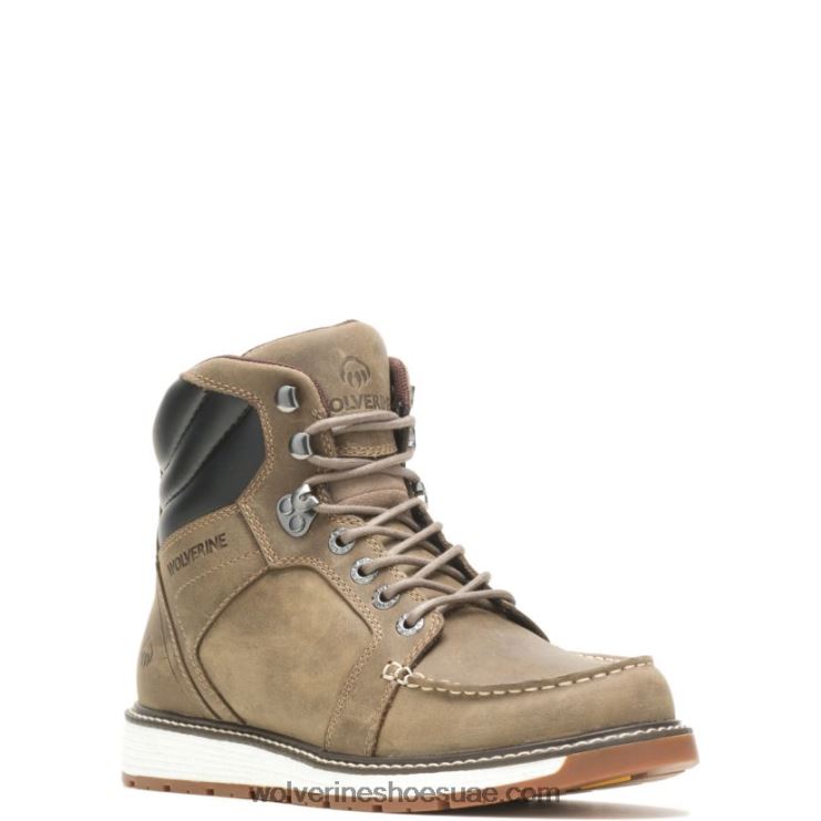 ⁦رجال حذاء hellcat ultraspring moc toe wedge 6 "boot X000RZ222 Wolverine حصى⁩ - الصورة ⁦2⁩