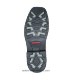 ⁦رجال مزرعة مخلب الصلب اصبع القدم ويلينغتون X000RZ92 Wolverine بني / علم⁩ - الصورة ⁦4⁩