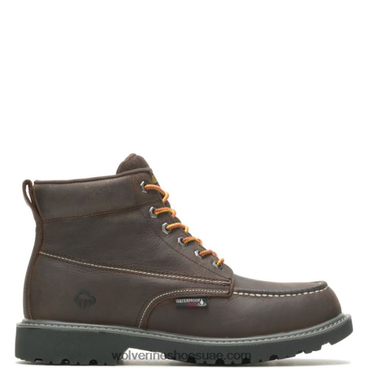 d8b1d8acd8a7d984_floorhand_moc_toe_6_work_boot_x000rz170_wolverine_d982d987d988d8a9_d8afd8a7d983d986d8a9.jpg رجال Floorhand moc toe 6 work boot X000RZ170 Wolverine قهوة داكنة - الصورة 1