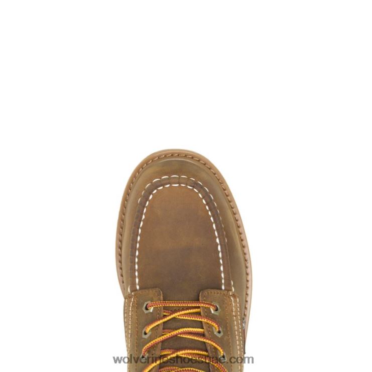 ⁦رجال Floorhand moc toe 6 work boot X000RZ171 Wolverine تان⁩ - الصورة ⁦5⁩