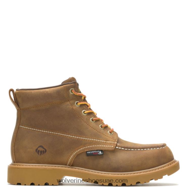 d8b1d8acd8a7d984_floorhand_moc_toe_6_work_boot_x000rz171_wolverine_d8aad8a7d986.jpg رجال Floorhand moc toe 6 work boot X000RZ171 Wolverine تان - الصورة 1
