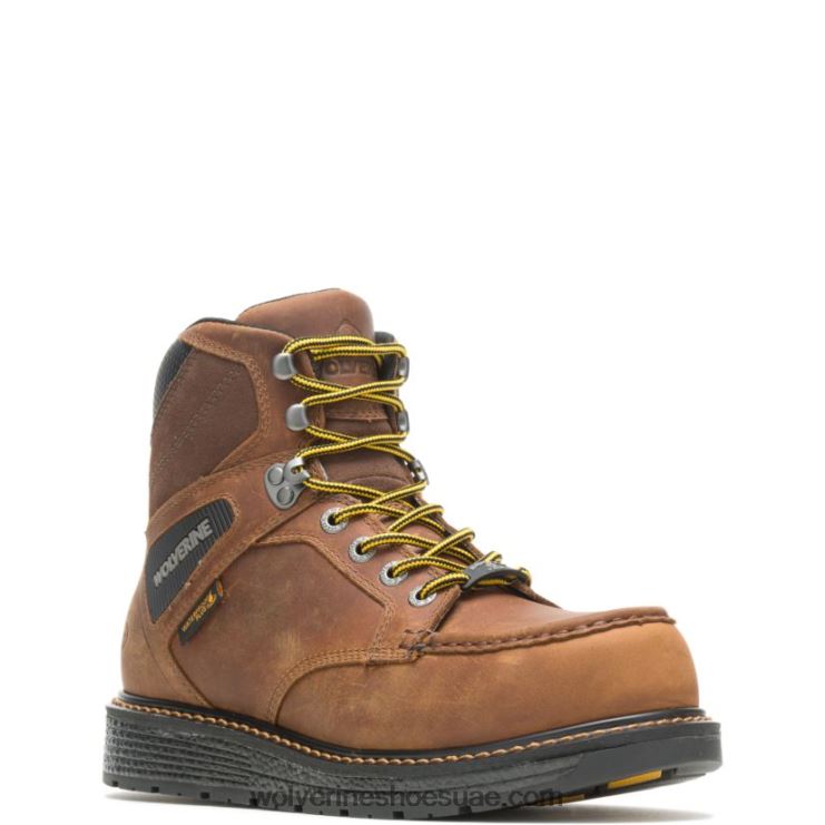 ⁦رجال hellcat ultraspring moc toe wedge 6 "carbonmax التمهيد العمل X000RZ9 Wolverine تبغ⁩ - الصورة ⁦3⁩